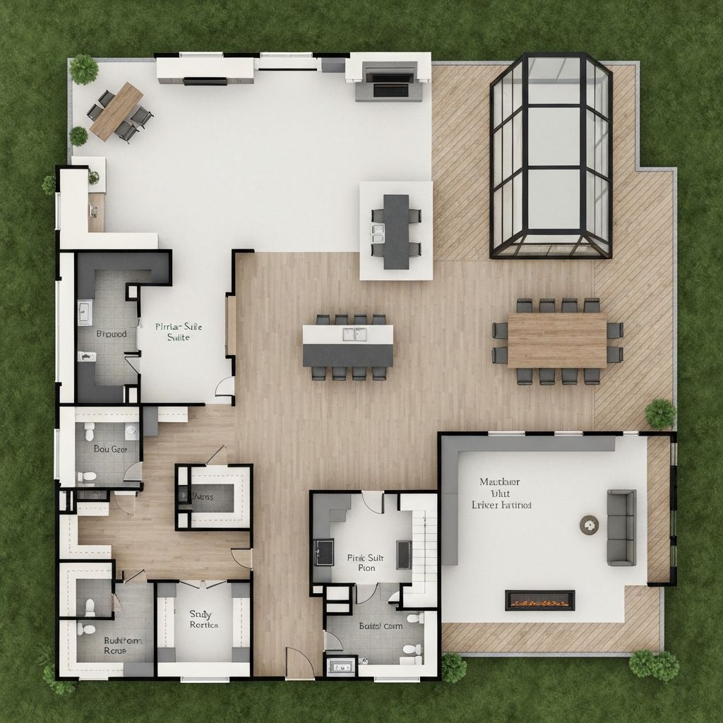 План второго этажа